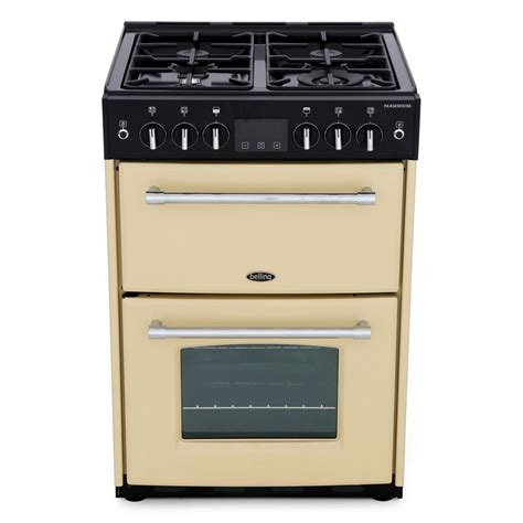 cream gas oven and hob
